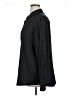 Gap 100% Polyester Solid Black Long Sleeve Blouse Size XL - photo 5