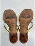 Prada Gold Pink Leather Slide Sandals Size EU 38 - photo 7