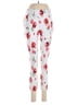 Insight Floral White Casual Pants Size 4 - photo 1