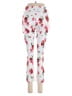 Insight Floral White Casual Pants Size 4 - photo 2