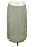 Unbranded Solid Green Casual Skirt Size 10 - photo 1
