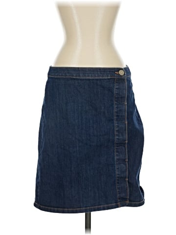 Ann Taylor LOFT Denim Skirt (view 1)