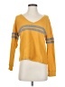 Socialite 100% Polyester Color Block Yellow Pullover Sweater Size S - photo 1