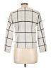 Unbranded Checkered-gingham Ivory Pullover Sweater Size L - photo 2