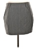 Know One Cares Stripes Gray Formal Skirt Size L - photo 2