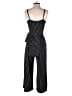 Kaileigh Stripes Black Jumpsuit Size S - photo 2