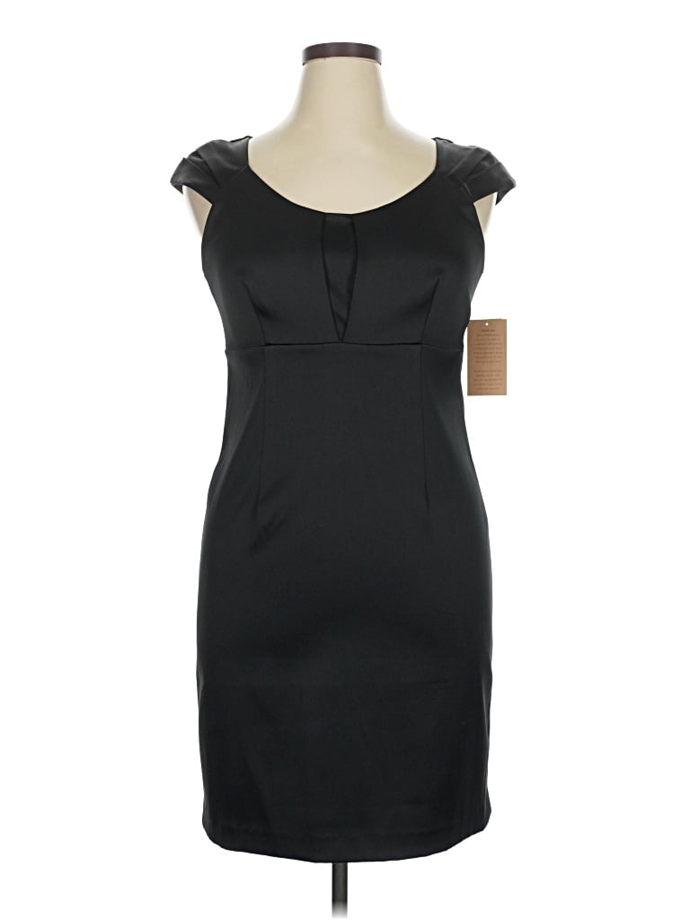 Pre-owned Coldwater Creek Cocktail Dress In Black