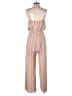 One Clothing Stripes Tan Jumpsuit Size S - photo 2