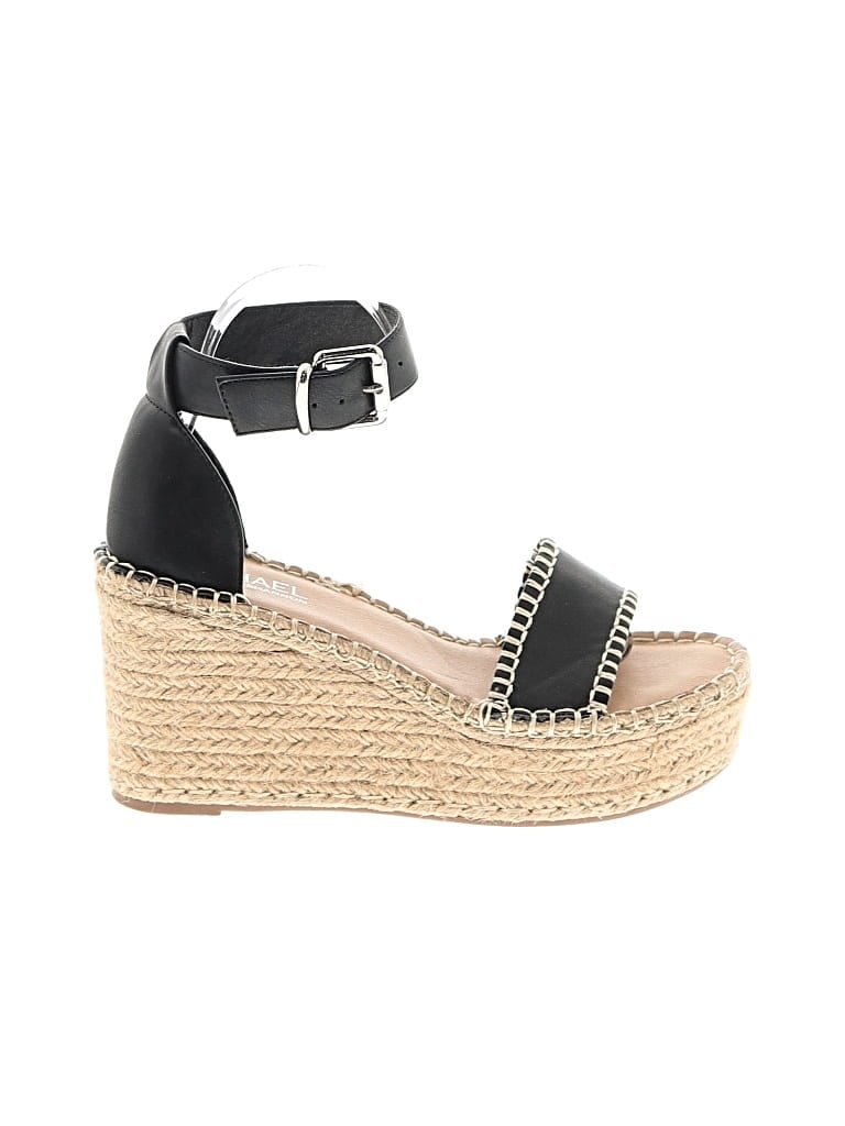 Pre-owned Michael Michael Kors Wedges In Black