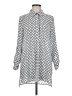 Pleione 100% Polyester Gray Casual Dress Size M - photo 1