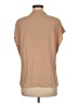 Assorted Brands 100% Polyester Tan Short Sleeve Blouse Size M - photo 2
