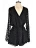 Lulus 100% Polyester Stars Black Romper Size S - photo 1