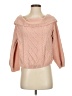 My Michelle 100% Polyester Pink Pullover Sweater Size S - photo 1