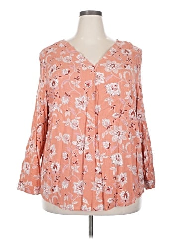 Meri Skye 3/4 Sleeve Blouse (view 1)
