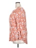 Meri Skye Floral Orange 3/4 Sleeve Blouse Size 1X - photo 5