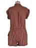 Old Navy 100% Cotton Solid Brown Romper Size M - photo 2