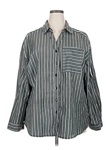 Unique Spectrum Long Sleeve Blouse (view 1)