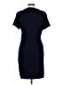BTFBM Solid Blue Casual Dress Size L - photo 2
