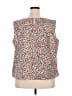 Talbots Outlet Blue Sleeveless T-Shirt Size 3X - photo 2