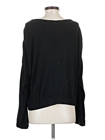 Self Contrast 3/4 Sleeve T-Shirt (view 2)