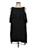 Gianni Bini 100% Polyester Solid Black Cocktail Dress Size L - photo 1