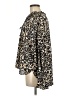 Sanctuary 100% Polyester Animal Print Brown Long Sleeve Blouse Size M - photo 5
