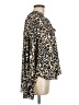 Sanctuary 100% Polyester Animal Print Brown Long Sleeve Blouse Size M - photo 4