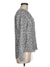 Primark 100% Polyester Animal Print Gray Long Sleeve Blouse Size 6 - photo 4