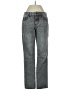 CAbi 100% Cotton Chevron-herringbone Gray Jeans Size 0 - photo 1
