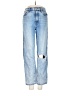 7 For All Mankind Hearts Blue Jeans Size 27 waist - photo 1