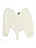 Lulus Ivory Bodysuit Size L - photo 1