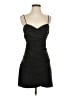 Zara Solid Black Cocktail Dress Size S - photo 1