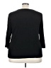 ASHRO Black 3/4 Sleeve Top Size 3X - photo 2