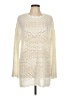 Anrabess 100% Acrylic Ivory Pullover Sweater Size L - photo 1