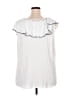 BLOOMCHIC 100% Rayon White Sleeveless Blouse Size 28 - photo 2