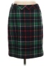 Talbots Plaid Green Formal Skirt Size 2 - photo 1