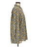MICHAEL Michael Kors 100% Polyester Paisley Yellow Long Sleeve Blouse Size M - photo 4