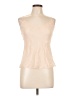 Rebecca Taylor 100% Polyester Tan Sleeveless Blouse Size 10 - photo 1
