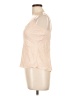 Rebecca Taylor 100% Polyester Tan Sleeveless Blouse Size 10 - photo 5