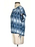 BCBGMAXAZRIA 100% Polyester Blue Short Sleeve Blouse Size XXS - photo 5