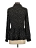 Ann Taylor LOFT Polka Dots Black Long Sleeve Blouse Size XS - photo 2