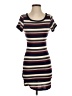 A'gaci Stripes Brown Casual Dress Size S - photo 1
