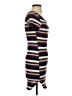 A'gaci Stripes Brown Casual Dress Size S - photo 4