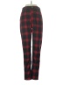 Superdown Plaid Red Casual Pants Size XS - photo 1
