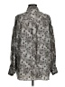 Bseveni Print Gray Long Sleeve Blouse Size M - photo 2