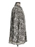 Bseveni Print Gray Long Sleeve Blouse Size M - photo 4