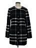 Elle Plaid Black Coat Size S - photo 1