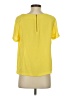 Zara Yellow Short Sleeve Blouse Size S - photo 2