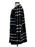 Elle Plaid Black Coat Size S - photo 5