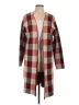 Joseph A. Plaid Brown Cardigan Size L - photo 1